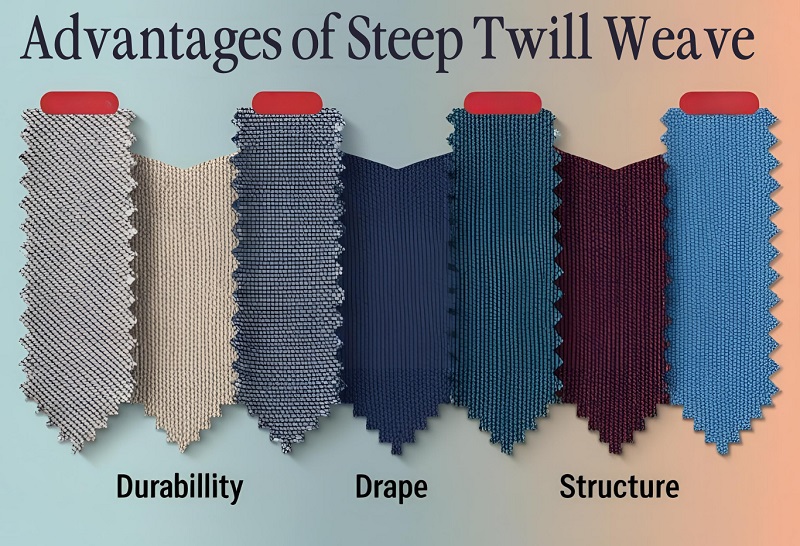 Advantages of Steep Twill Weave