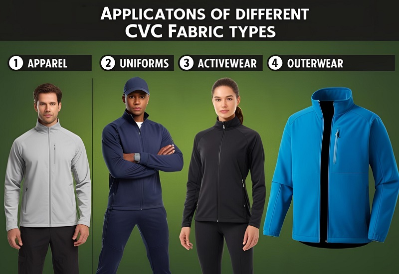 Applications of Different CVC Fabric Types