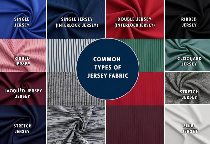 Common Types of Jersey Fabric