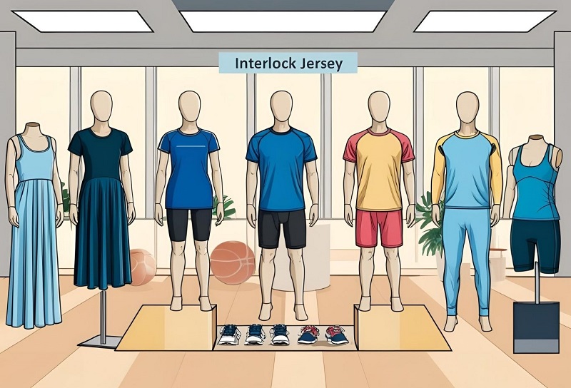 Common Uses of Interlock Jersey Fabric