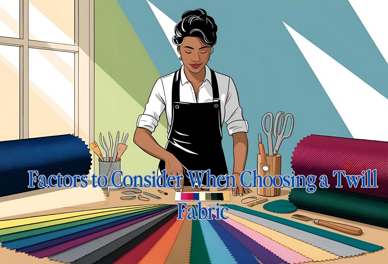 Factors to Consider When Choosing a Twill Fabric