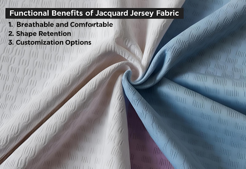 Functional Benefits of Jacquard Jersey Fabric