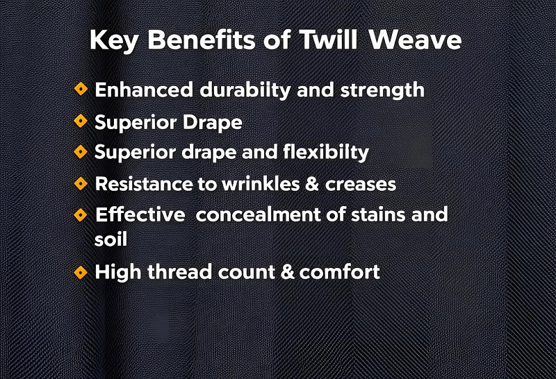 Key Benefits of Twill Weave
