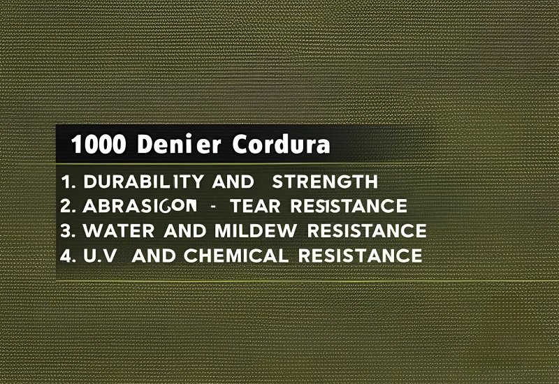 Key Properties of 1000 Denier Cordura