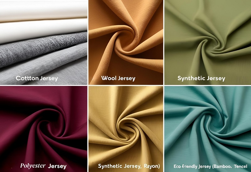 Material-Based Variations of Jersey Fabric