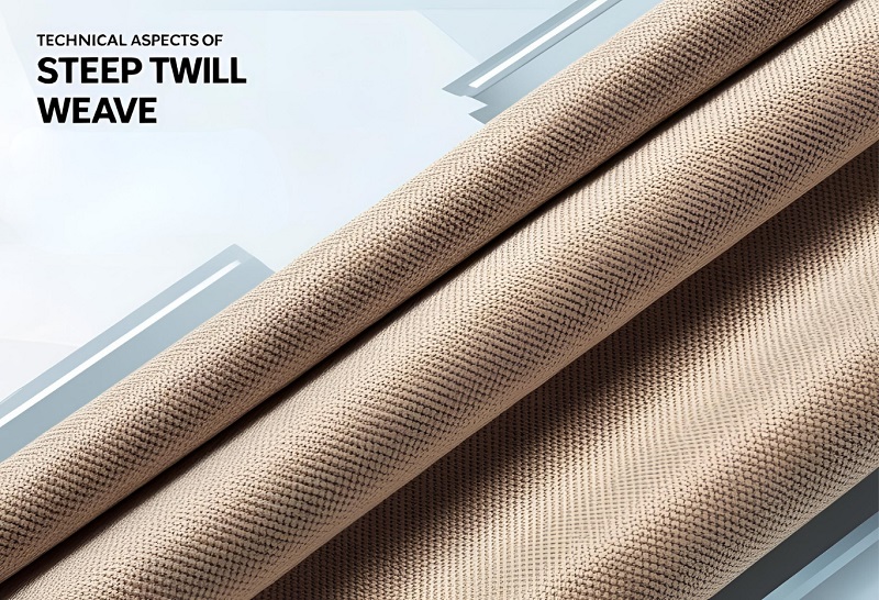 Technical Aspects of Steep Twill Weave