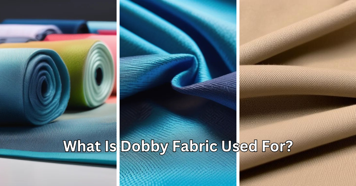 What Is Dobby Fabric Used For