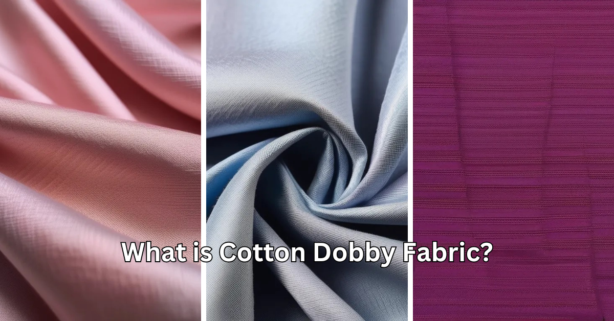 What is Cotton Dobby Fabric